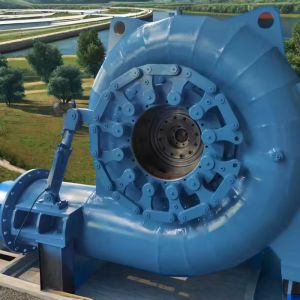 Automatic Stainless Steel Francis Hydraulic Turbine Generator With Rated Power