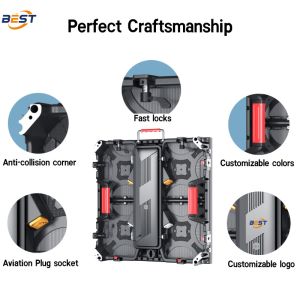 Waterproof Outdoor LED Rental Display P3/P4/P5/P6/P10 for Stadium Advertising