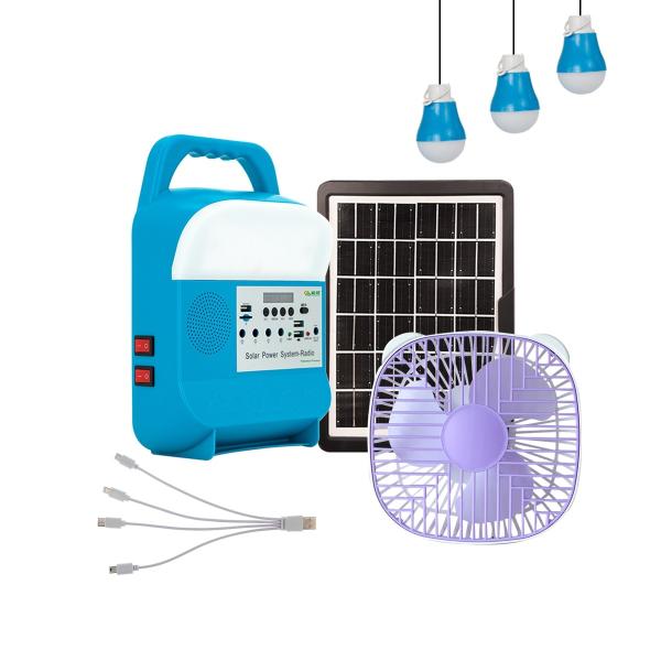 Solar Power Lighting Systems Solar Generator System 5W Solar Power Kit With