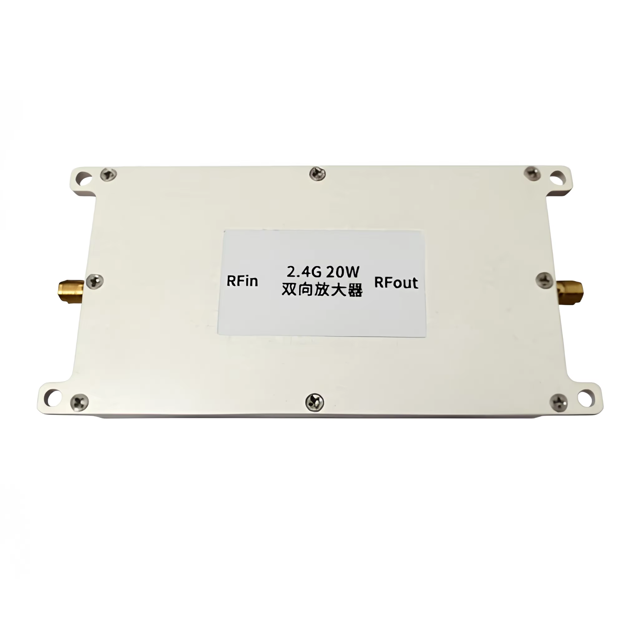 2.4G 20W 43dBm RF Bidirectional Amplifier Signal Booster for 2.4-2.4835GHz