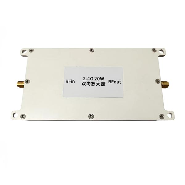 Quality 2.4G 20W 43dBm RF Bidirectional Amplifier Signal Booster for 2.4-2.4835GHz wholesale