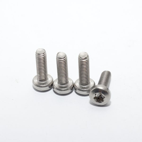 Stainless Steel Ultra-Micro Precision Pan Head Screws M0.5-M3 Nickel Plated for Industrial Applications