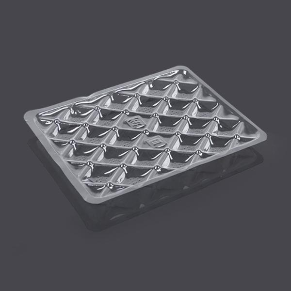 Quality Square 15*10*1.5cm Plastic Food Tray Packaging wholesale