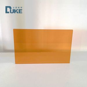 1/4" 1/8" Transparent Orange Tinted Acrylic Plexiglass Sheet 3mm Thick Nominal