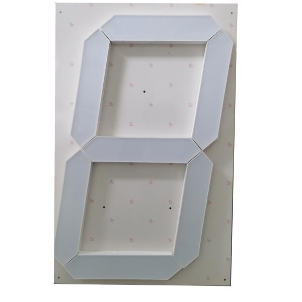 Quality Ultra Bright Red single digit  7 Segment LED Display Custom 20 Inch For Large Billboards wholesale