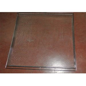 2m Rock Square Wire Panels Mining Screen Mesh Mn65 Stainless Steel