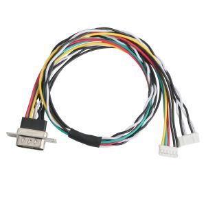 D-SUB-9Pin MALE to JST PHR-6 and PHR-6 Custom Cable Assembly Connectors D-SUB