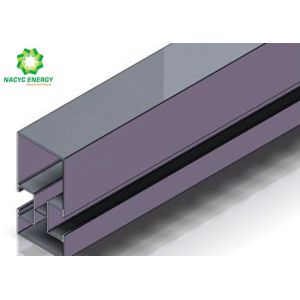Structure Aluminum Great VIP Railing System Mounting Solar Panel Solar Aluminium