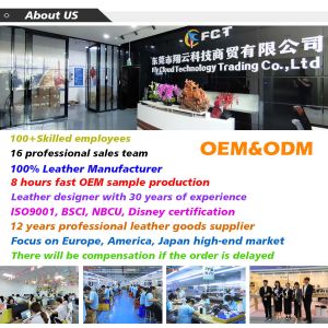 Private Mold Lychee Pattern Phone Case For iPhone 13 15 Shockproof PU Leather