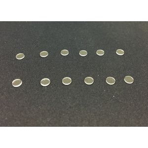 Medical Endoscope Sapphire Optical Window , 25mm Sapphire Lens Protector