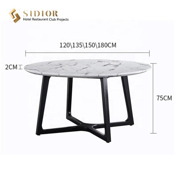 Restaurant Dinning Desk, Buffet Dinning Table, Canteen Dinning Desk, Hotel Table Desk, Man Made Marble Top
