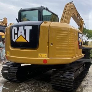 Used Yellow 7ton 2021 mini CAT307E Crawler Excavator digger -Efficent for sale