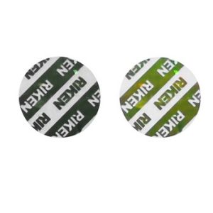 Matte Finish Custom Security Stickers Full Color Logo Permanent Adhesive