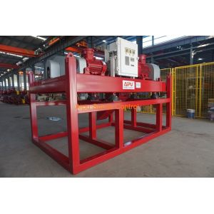 Tungsten Carbide Tail Drilling Mud Decanter Centrifuge For 5 Micron Separation