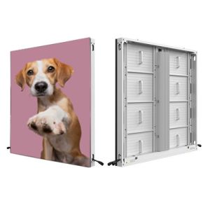 P3.9 Outdoor Fixed LED Display Screen Front Service 1000x1000mm Aliuminum