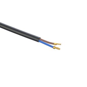 Oxygen Free Bared Stranded Copper Conductor Material 2.5A Brazil 2 Round Pin