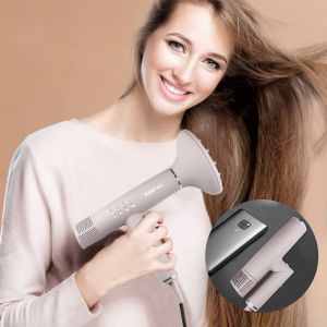 Brushless Motor Ionic Foldable Hair Dryer Multipurpose Adjustable Speed