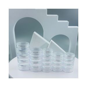 Customized 5g 10g Stackable PS Jar for Glitter Powder 5ml 10ml in Other Personal