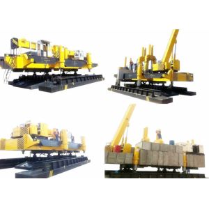 Cheap 860T PHC Concrete Pile Driving Equipment Fast Pressing Speed Eco - Friendly for sale