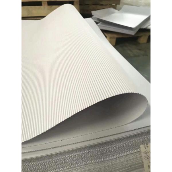 2 Layers White Corrugated Board E Flute F Flute 1mm 1.2mm 1.5mm 1.6mm Thick