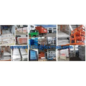 SC200 2 tons 60m Building Site Hoist with Wall tie Mast Section Climbing