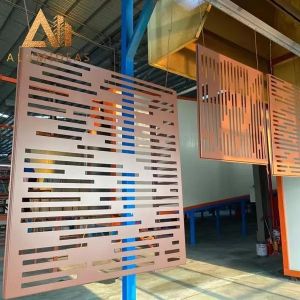 China Aluminum Cnc Cladding Style Building Metal Wall Solid Panel on sale