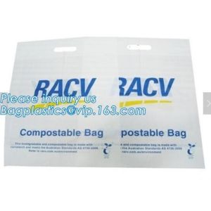 China corn starch shopping bags, bio shopper, Caddy Liner Compostable Biodegradable Food Waste Bags, Trash Can Liner on sale