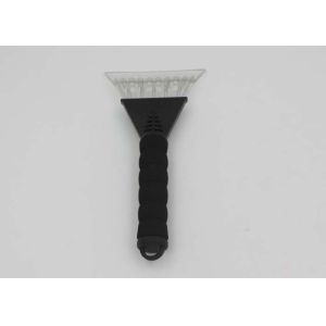 Hard Plastic Car Window Ice Scraper With Soft Handle For Promotion