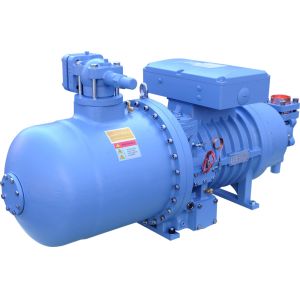 Blue Durable Industrial Refrigeration Unit Adopt R22 / R507 Refrigerant