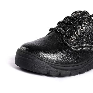 Puncture Resistant Black PU Sole Comfortable EVA Insole Men Work Safety Women
