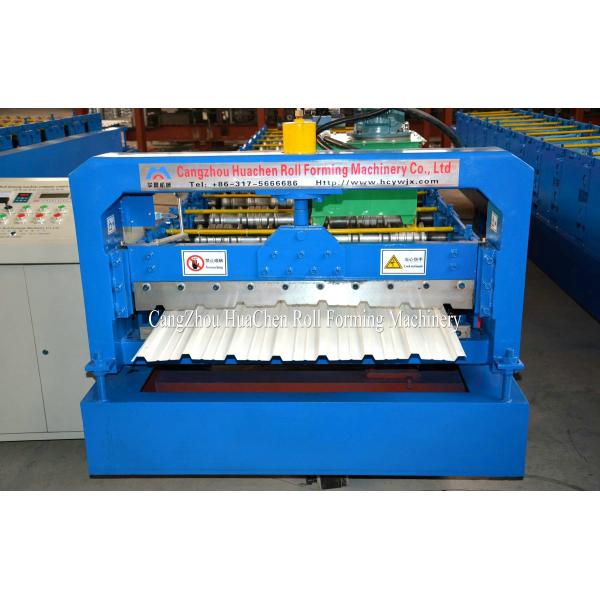 Quality Speed 10 - 15m / min Roofing Sheet Roll Forming Machine For Construction Material wholesale