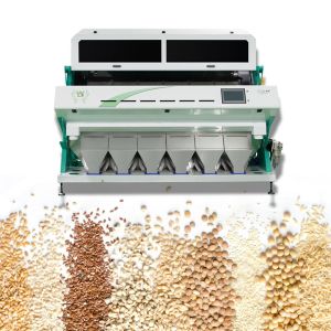 Multi-Function 6 Chutes Rice Grain Color Sorter Selctor Machine Sorting For Rice