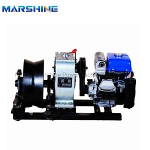 Professional And Diesel Engine Powered Cable Pulling Winch Machine