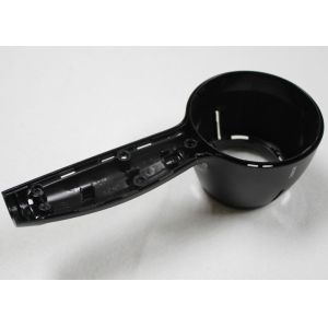 Glossy Black Household Appliance Parts , Prototype Plastic Molding SGS