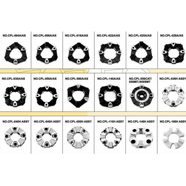 Excavator Black Rubber Coupling AS Series 4AS 25AS 30AS 28AS 50AS 90AS Connecting Pump Coupling