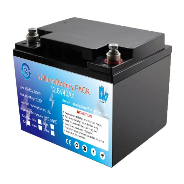 CE Standard 40AH 12V LiFePO4 Batteries For Touring Car