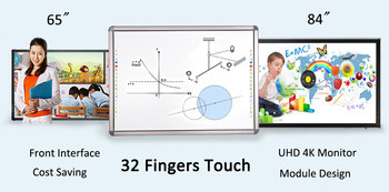 China 2015 cheap infrared interactive whiteboard with school software with best