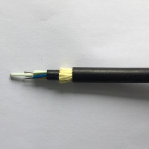 ADSS All Dielectric Self supporting Aerial Cable PE Sheath with FRP Strength