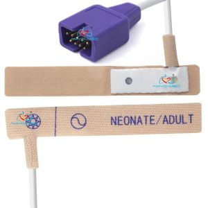 Disposable Nellcor Neonatal Adult Spo2 Sensor Non Woven DS-100A 9 PIN Convenient