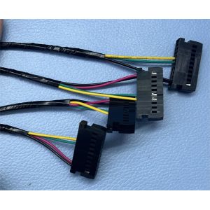 Soft UL94V0 Electrical Harness Wire Temperature Acquisition 15 Pin Multiple