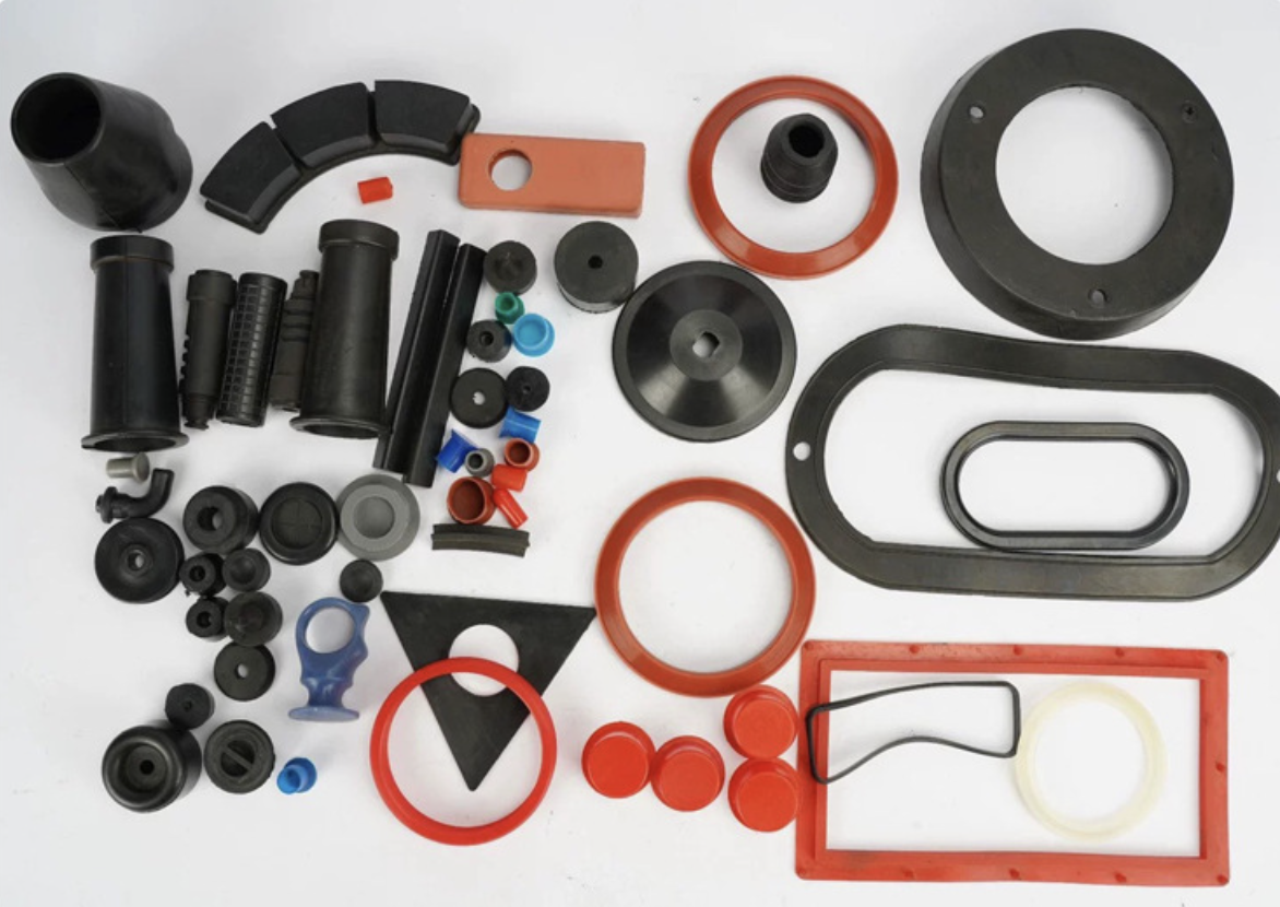 NBR Custom Rubber Grommets Oil Resistant Gaskets Flexible For Automotive
