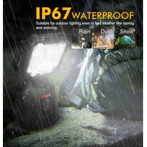 Portable Magnetic Work Light with 3-4h Charging Time PMMA Lens and ODM OEM