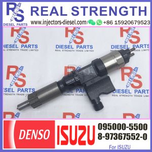 Quality auto parts fuel injector 8-97367552-5 injector 095000-5500 for ISUZU