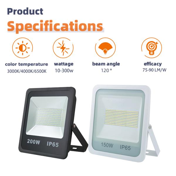 Stadium High Lumen Outdoor LED Flood Light Super Bright 50w 100w