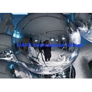 Cheap Helium Flying Mirrored Balloon Lights For Live Show , Long Working Life for sale
