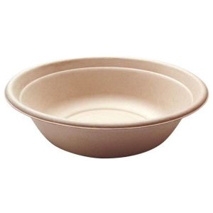 Natural Sugarcane Bagasse Bamboo Biodegradable Soup Bowls Made of Natural