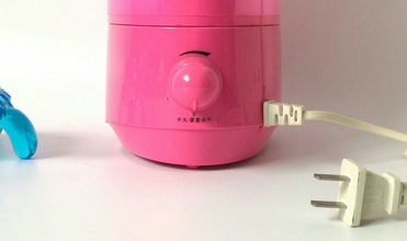 Pink Household Moist Air Humidifier , Fog Nozzle Design Air Mist Humidifier