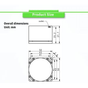 ≤6W Power Supply North Seeking Fiber Optic Gyroscope for Small Inertial