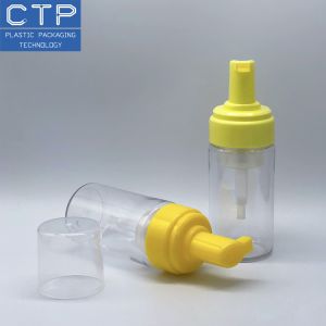 1.2cc Foam Pump For Consistent Dispensing 43/410 Transparent Tube Overcap Lock
