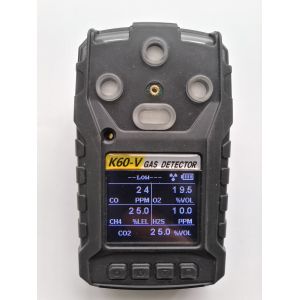 Customized K60B Portable Gas Detector Single Type With Bluetooth Function